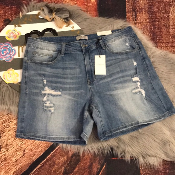 judy blue distressed shorts